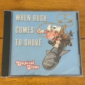 Capitol Steps – When Bush Comes To Shove CD 2002 Political Comedy Parody Sealed